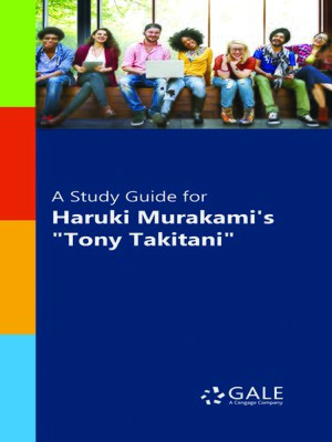 cover image of A Study Guide for Haruki Murakami's "Toni Takitani"